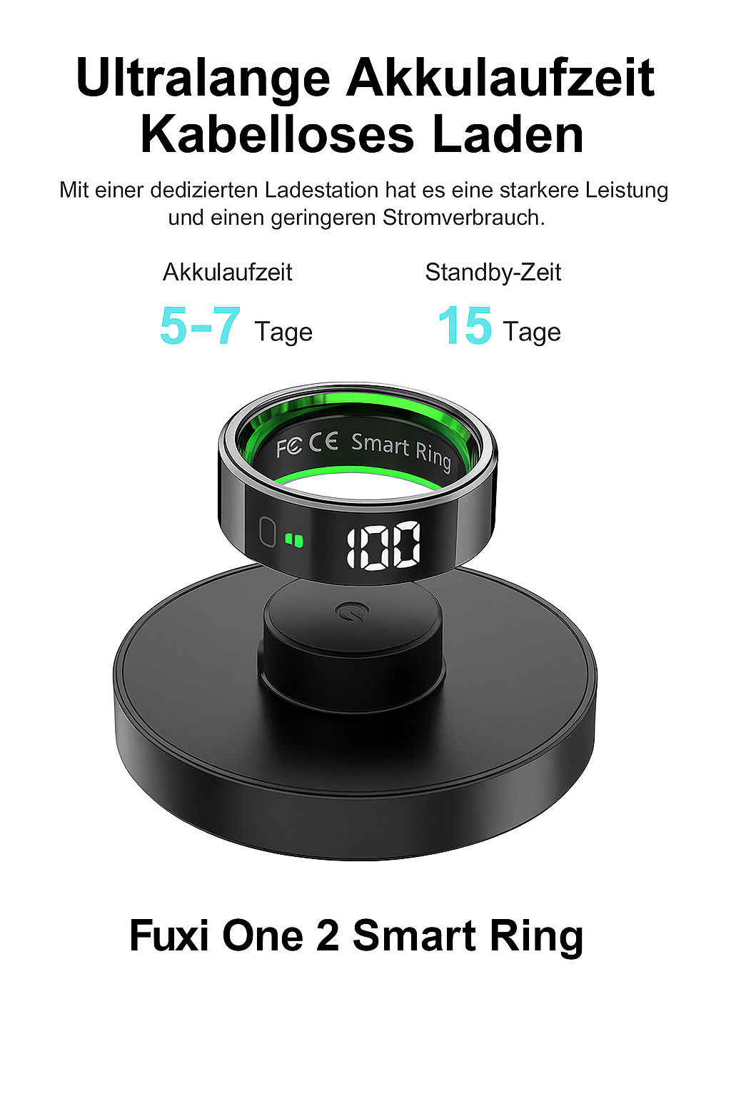 Fuxi One 2 Smart Ring mit Display
